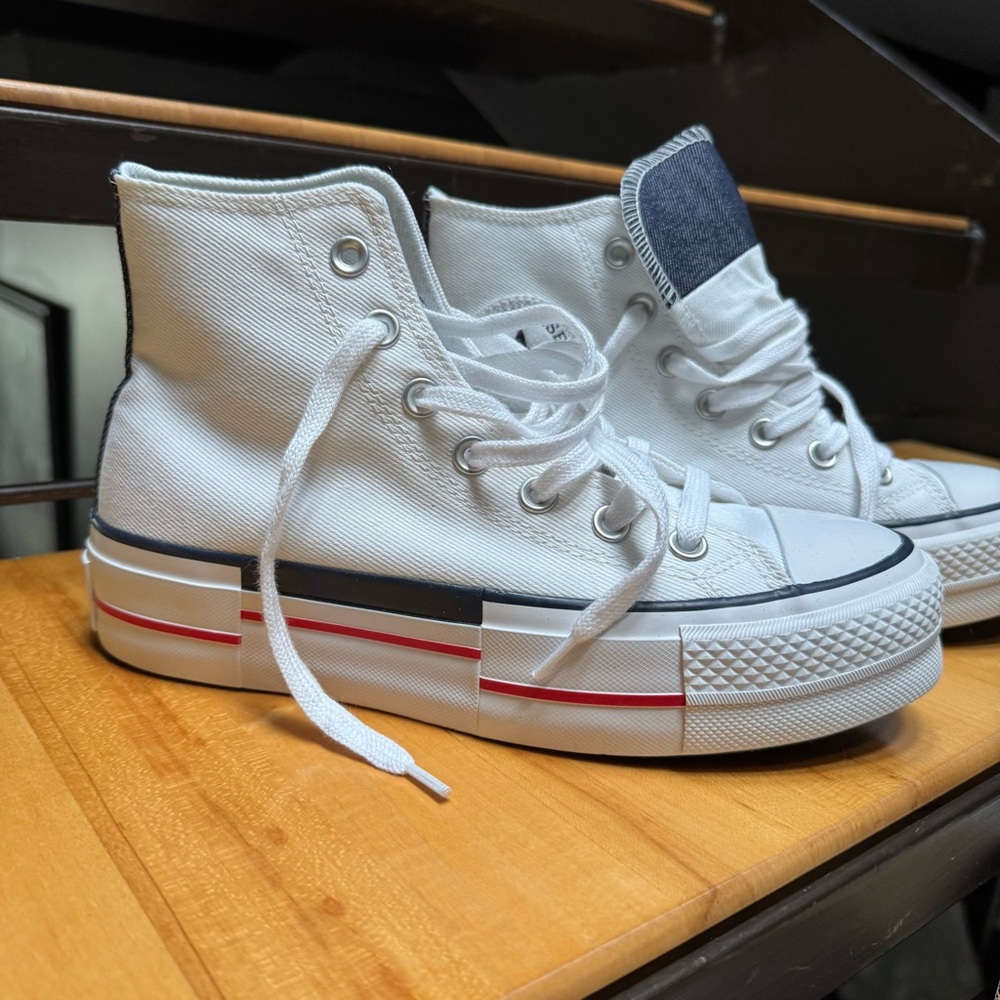 Converse Chuck 70 Deconstructed High-Top Sneakers - White